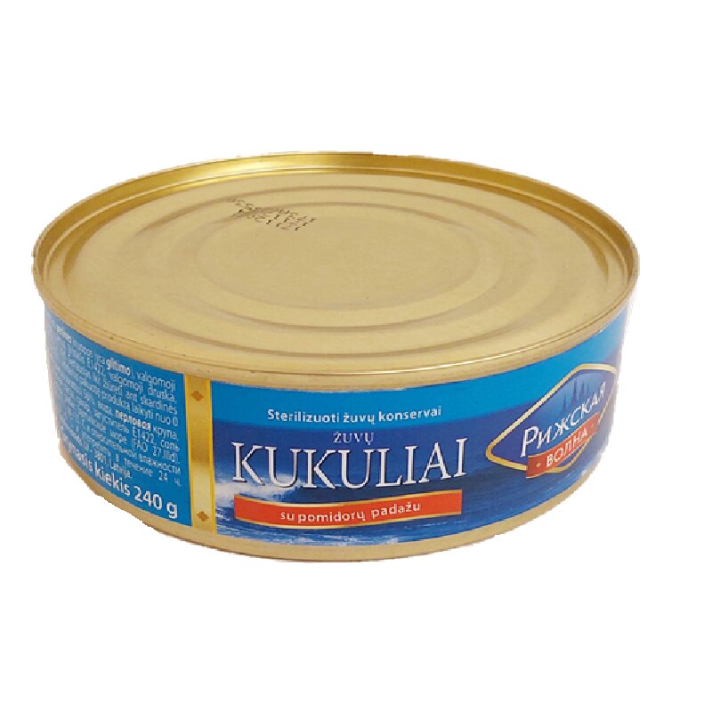 Žuvies kukuliai pomidorų padaže, 240g