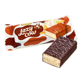 Vafliniai saldainiai Lazy cow