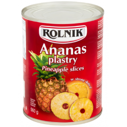 Ananasų griežinėliai sirupe...