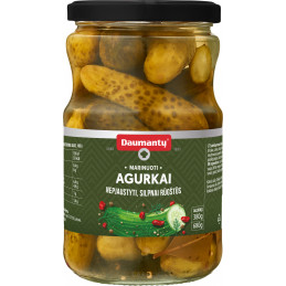 Marinuoti agurkai Daumantų...
