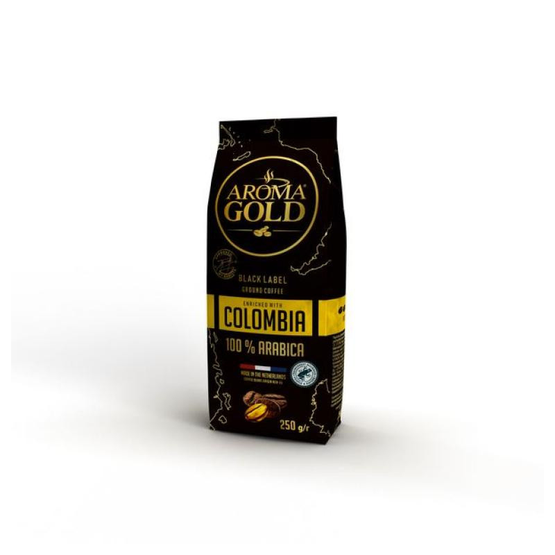 Malta kava Aroma Gold Colombia, 250g vidutiniškai skrudinta