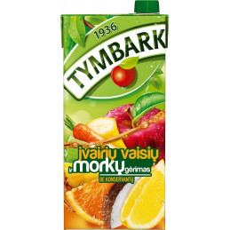 Įvairių vaisių ir morkų...