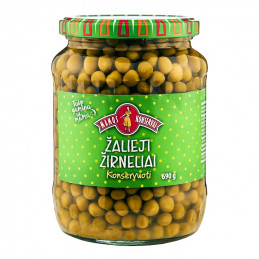 Konservuoti žirneliai...