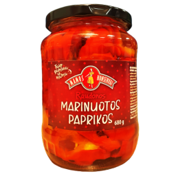 Raudonos paprikos...
