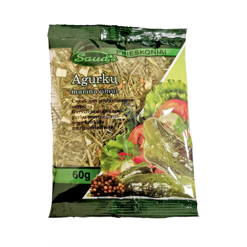 Prieskoniai agurkų marinavimui 60g