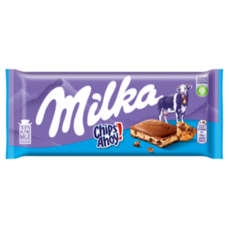 Šokoladas MILKA Chips  100g