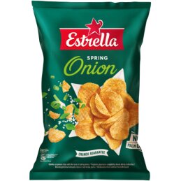 Traškučiai ESTRELLA svogūnėlių skonio, 130g