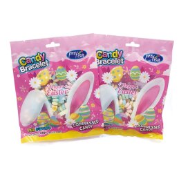 Saldainiai dražė 68g, apyrankės Happy Easter