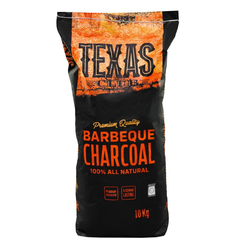 Stambios frakcijos medžio anglys  Texas Club , 10kg