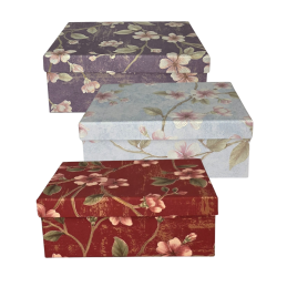 Dovanų dėžutė gėlėta 1 vnt....