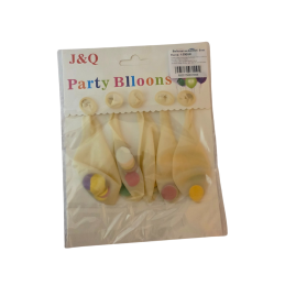 Balionai su konfeti  5vnt 3109