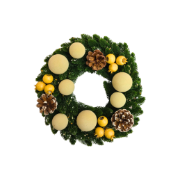 Kalėdinis vainikas su...