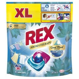 Skalbimo kapsulės REX POWER...
