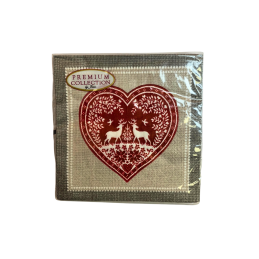 Servetėlės Elniai 33*33cm...