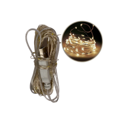 Lempučių girlianda šaltai...