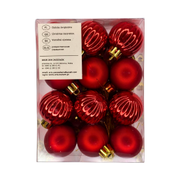 Kalėdiniai žaisliukai 24vnt...