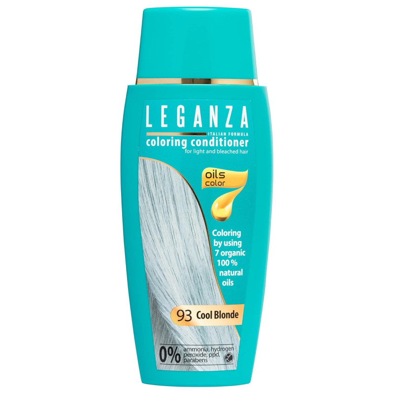 Dažomasis plaukų kondicionierius LEGANZA 93 Cool Blonde 150ml