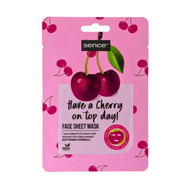 Veido kaukė Sence vyšnia 20ml 637447
