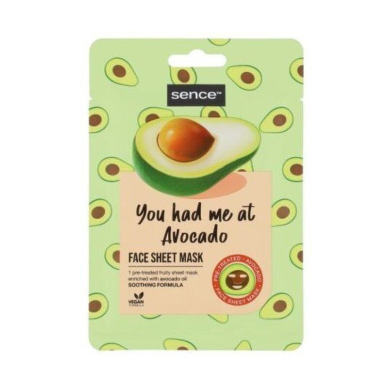 Veido kaukė Sence avokado 20ml 637448