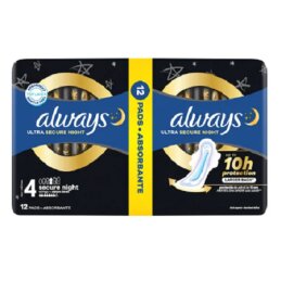 Higieniniai paketai  Always  Ultra Extra Night 12vnt