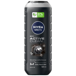 Dušo želė vyrams  Nivea  Active clean 500ml