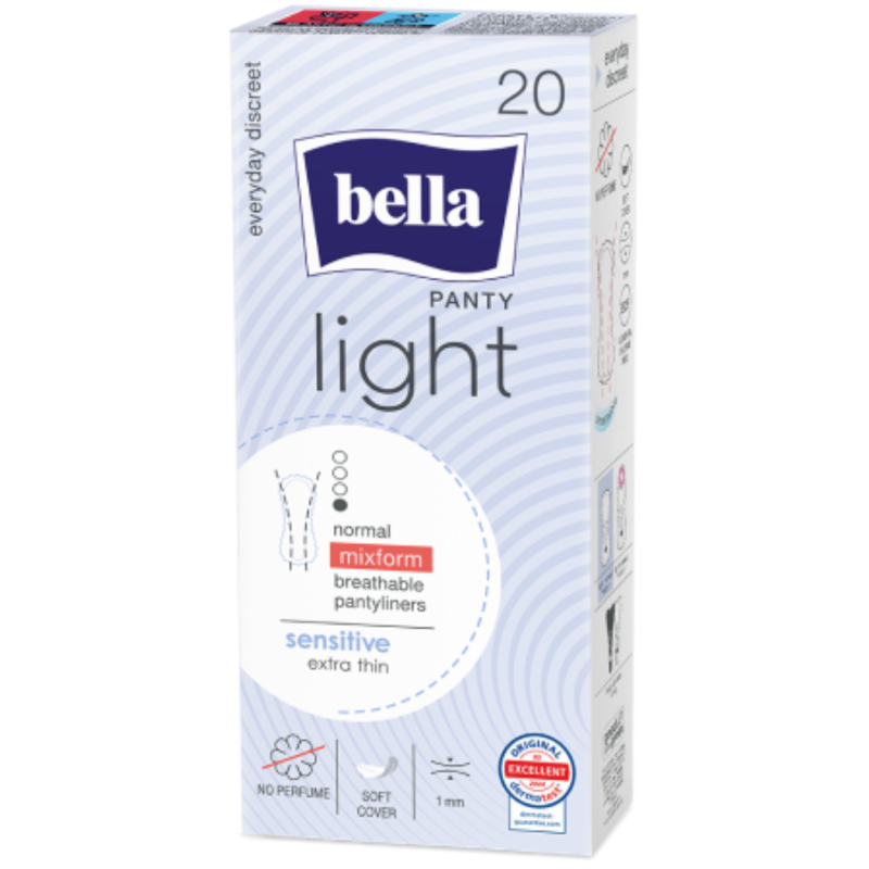 Higieniniai įklotai Bella Panty Sensitive no perfume 20vnt
