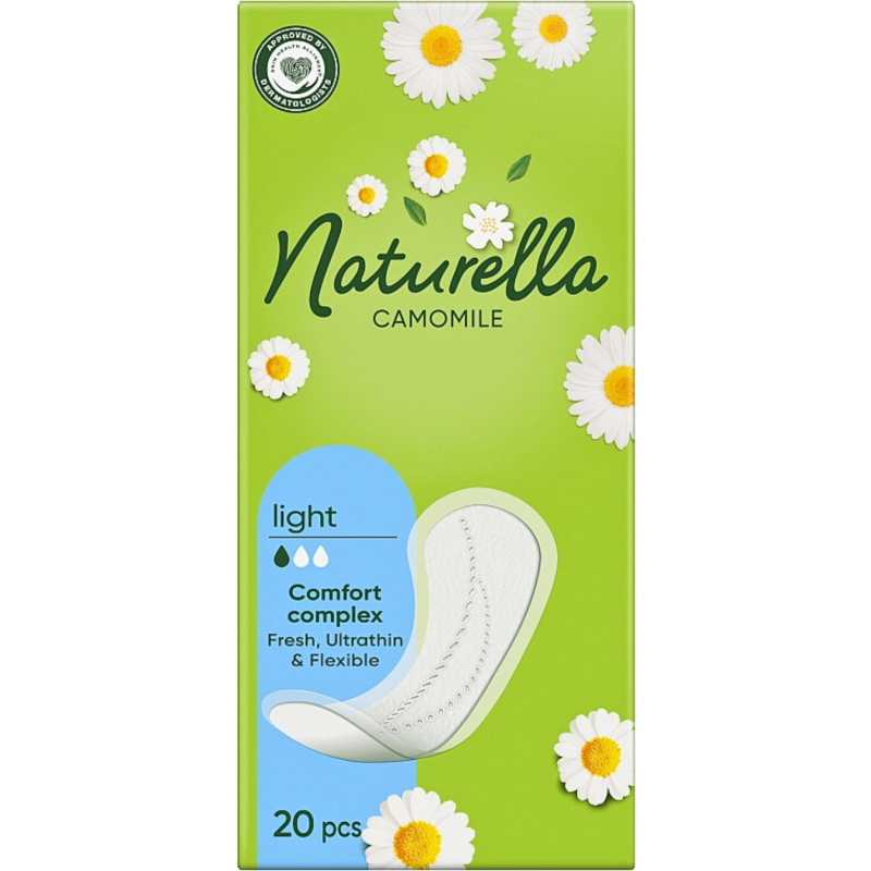 Higieniniai įklotai  Naturella  Camomile light 20vnt