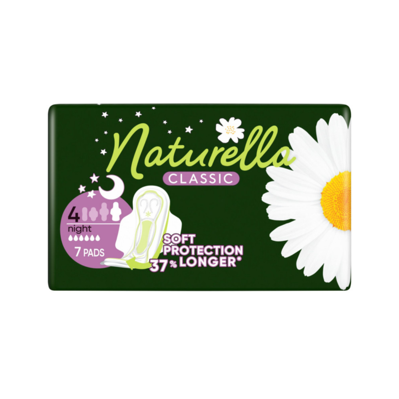 Higieniniai paketai  Naturella  Classic Night 7vnt