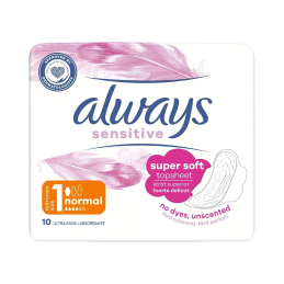 Higieniniai paketai Always Sensitive Normal 10vnt
