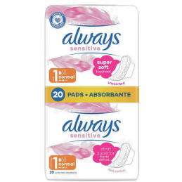 Higieniniai paketai Always  Sensitive 20vnt