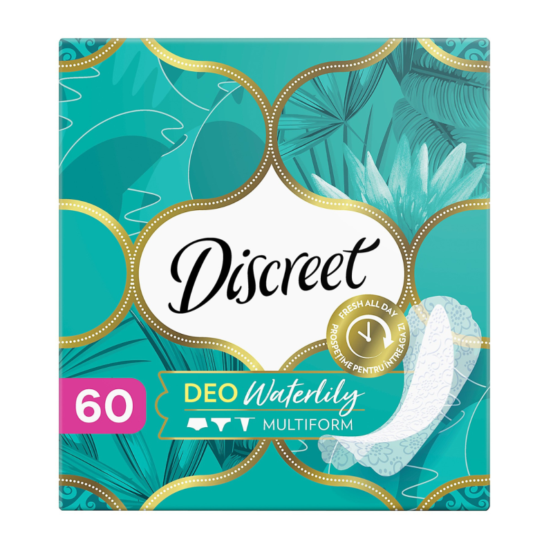 Higieniniai įklotai  Discreet  water Lilly 60vnt