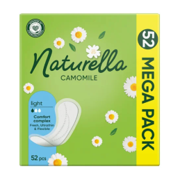 Higieniai įklotai  Naturella  Camomile Light 52vnt