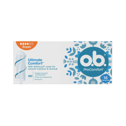 Tamponai  OB  Pro Comfort Super 16vnt