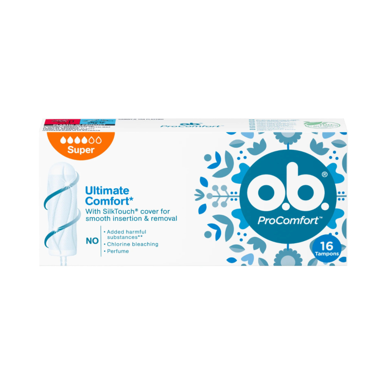 Tamponai O.B. Pro Comfort Super 16vnt