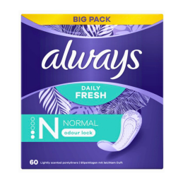 Higieniniai įklotai  Always  Normal Odour Lock 60vnt