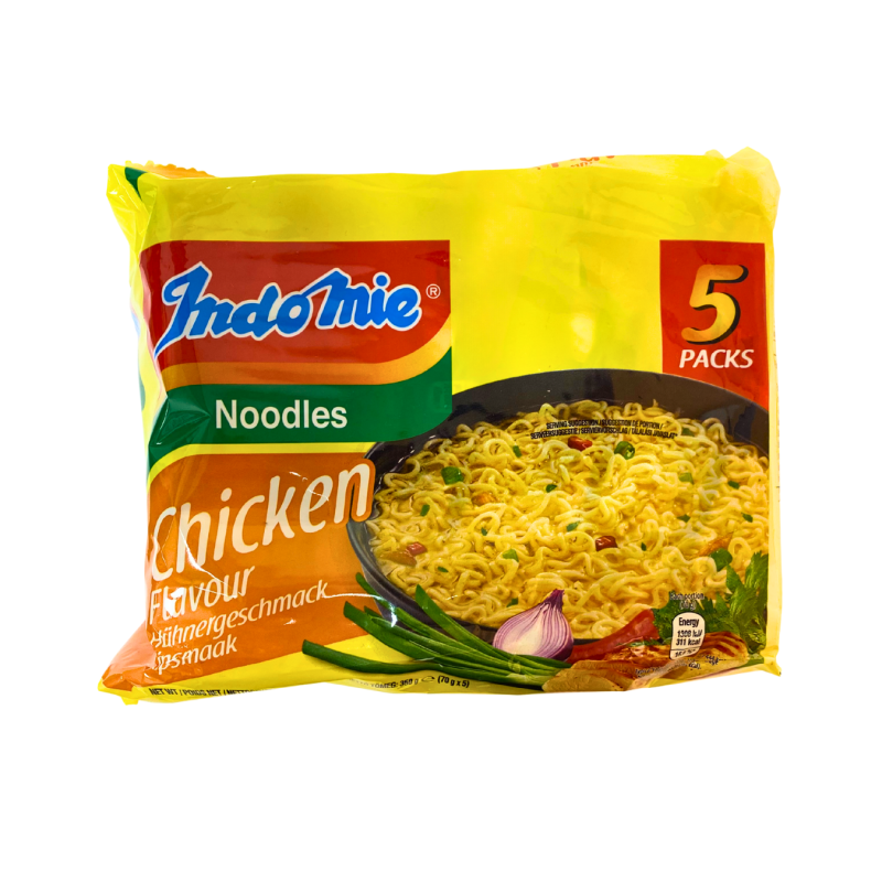 Greitai paruošiami vištienos skonio makaronai''Indomie'',350g