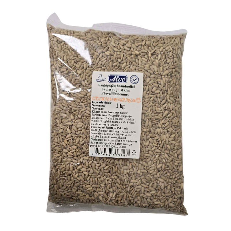 Saulėgrąžų  branduoliai  Alvo 1kg