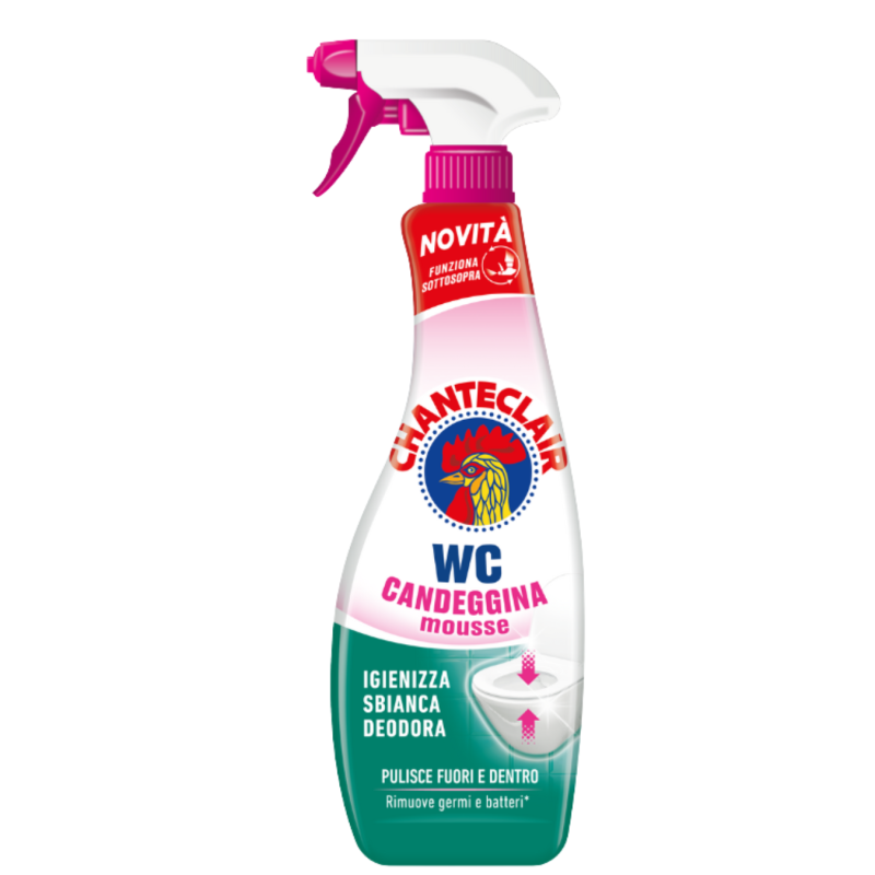 Purškiamosios WC valymo putos su balikliu  Chante clair  625ml