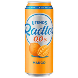 Nealkoholinis alaus kokteilis Radler  Mango  0.5l 0.0%b.dep.