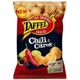 Traškučiai TAFFEL aitriųjų pipirų ir citrusinių vaisių skonio, 130g