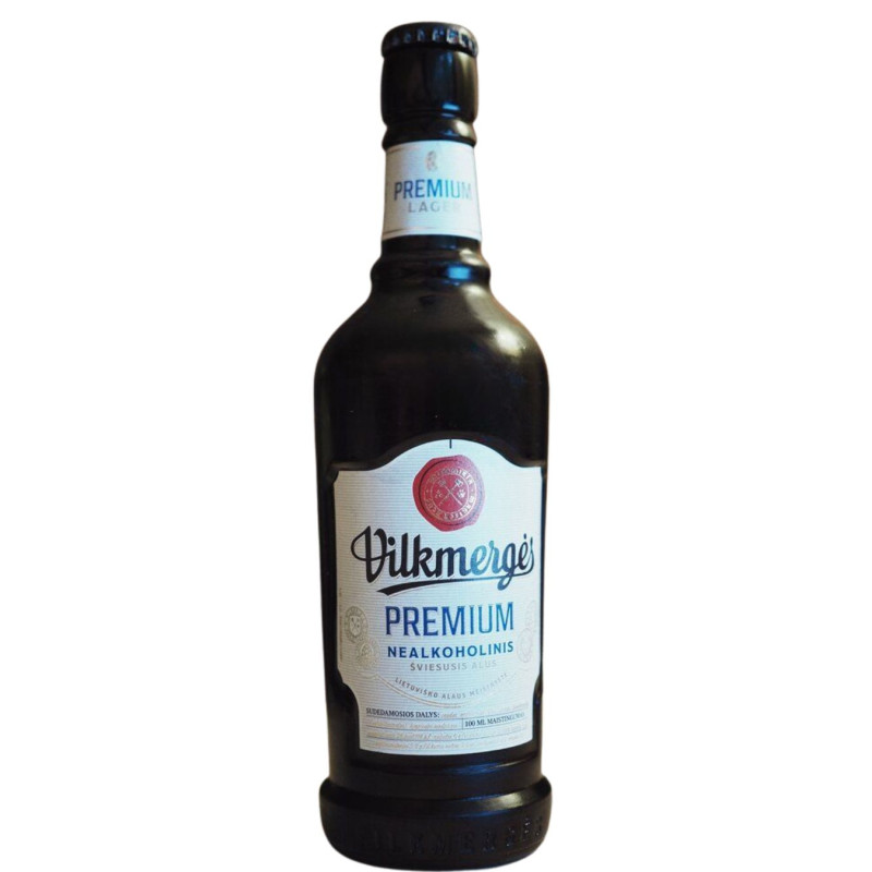Alus  Vilkmergės šviesus nealkoholinis 0.41l depozitas