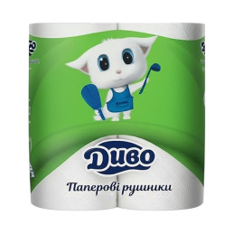 Popieriniai rankšluosčiai   Divo  2vnt 2sluoksnių