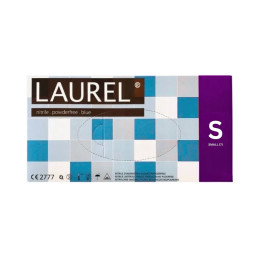 Vienkartinės nitrilinės pirštinės LAUREL  100vnt  S