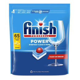 Tabletės indaplovėms  Finish  Power All in1 Lemon 65vnt