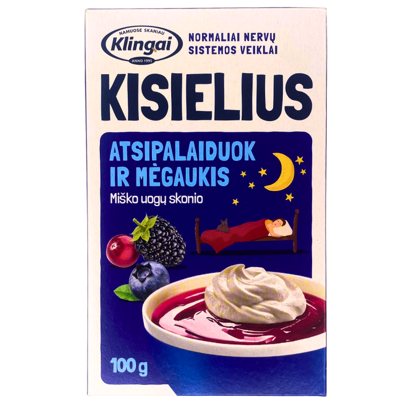 Kisielius  Atsipalaiduok ir mėgaukis  100g (Klingiai)