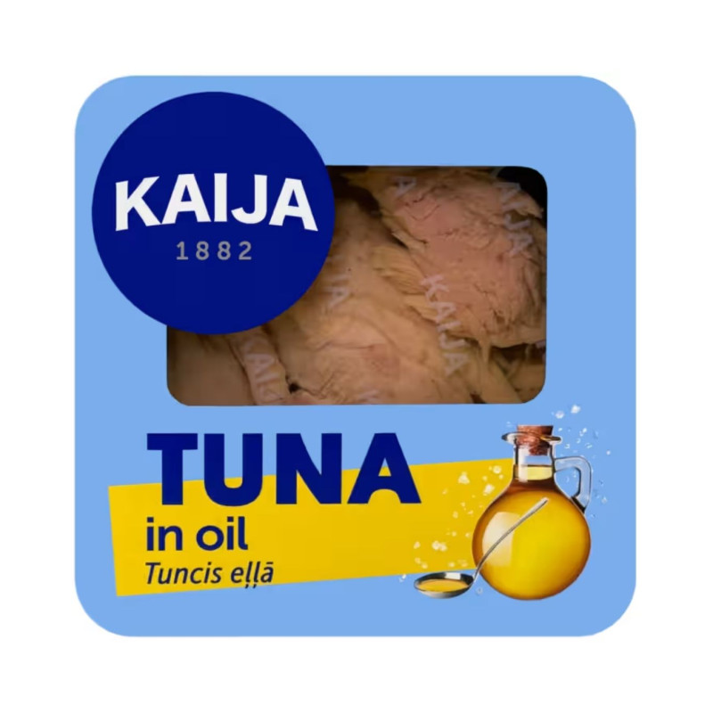 Tunas rapsų aliejuje  Kaija  160g