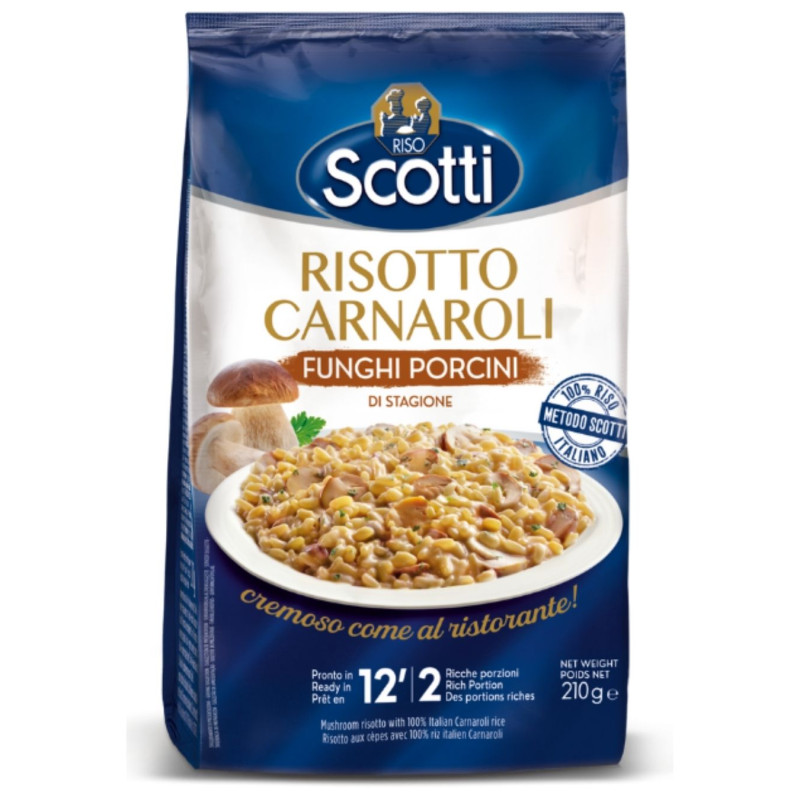 Rizotas su grybais  Scotti  be glitimo,210g