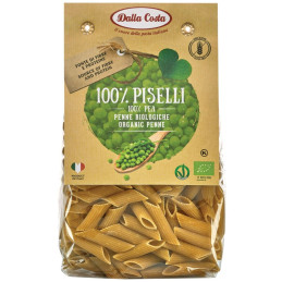 Ekologiški žaliųjų žirnių makaronai   Dalla Costa   250g