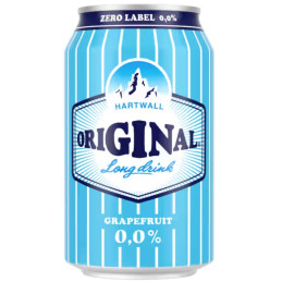 Nealkoholinis  kokteilis  Hartwall original long drink  0,33l  0.0% dep