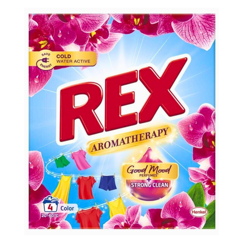 Skalbimo milteliai Rex Aromatherapy Color 4WL